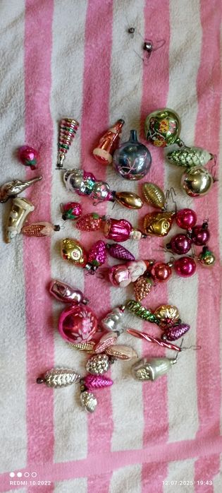 Продам раритетні новорічні іграшки. Ціна на все