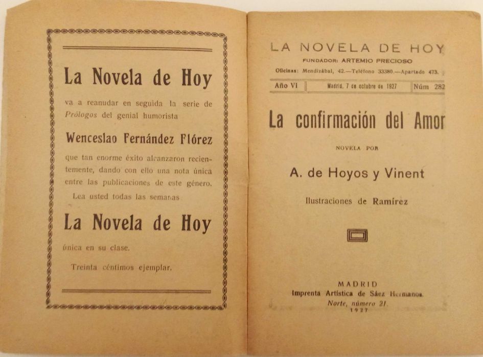 La novela de hoy - 5 números