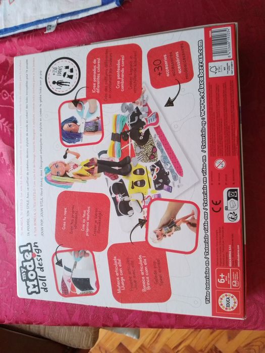 My Model Doll Design -Jogo - Educa - 10E - Peça Borboleta 8E  Desde 2E