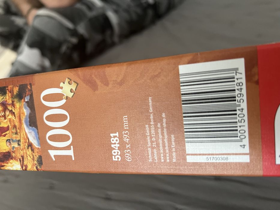 Puzzle Ice Age Thomas Kinkade. Puzzle Schmidt