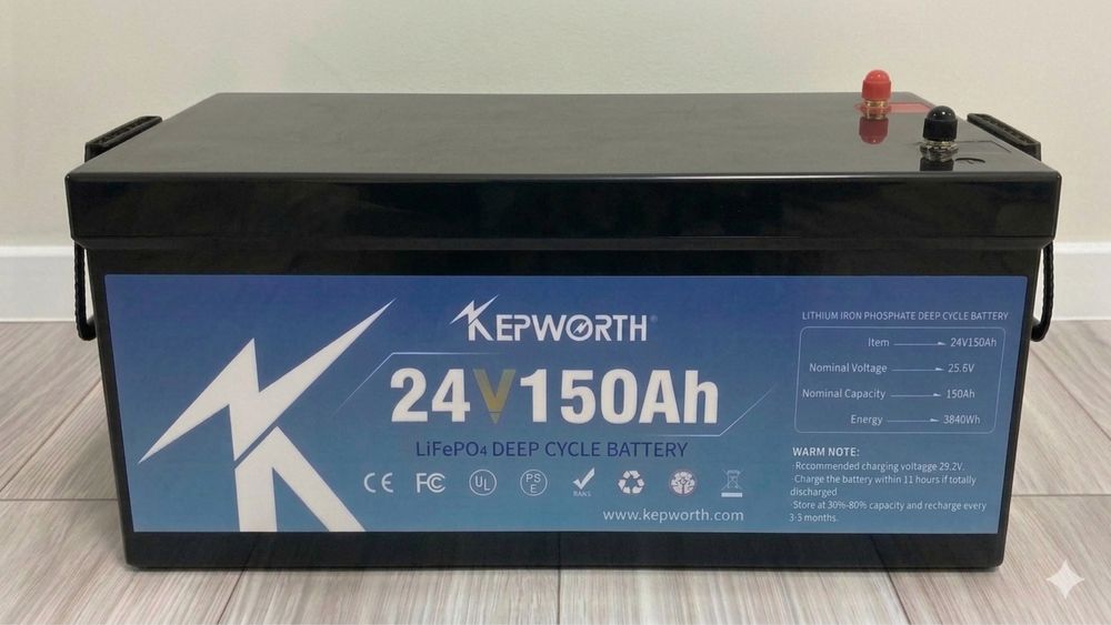 (НОВІ) Акумулятор Kepworth LiFePO4 24V/150AH (3840W*h)