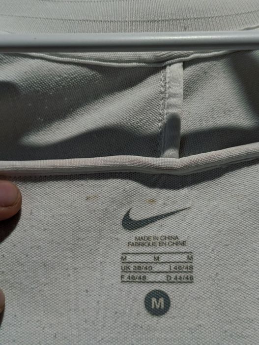 VINTAGE nike tennis jacket white розмір  М