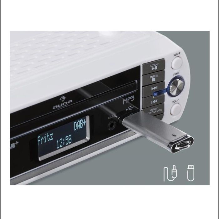 Радіо кухонне Auna KR-400 CD. Супер Ціна!!!