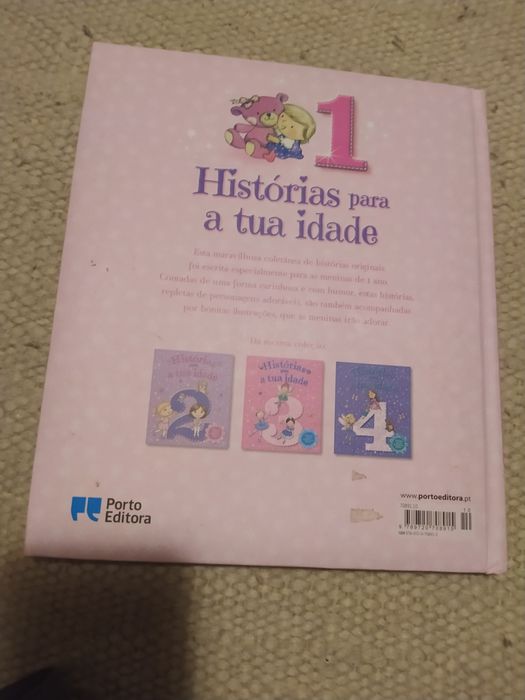 Histórias para a tua idade - 1 (meninas) livro impecável - oferta dos portes de envio