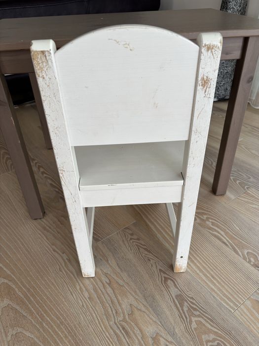 Zestaw Ikea Sundvik stolik z krzesełkiem