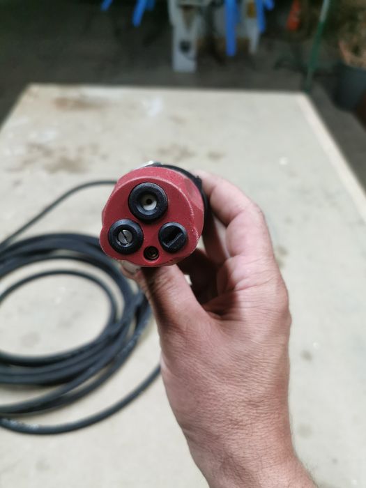 Pistola rotativa + mangueira 180 bars