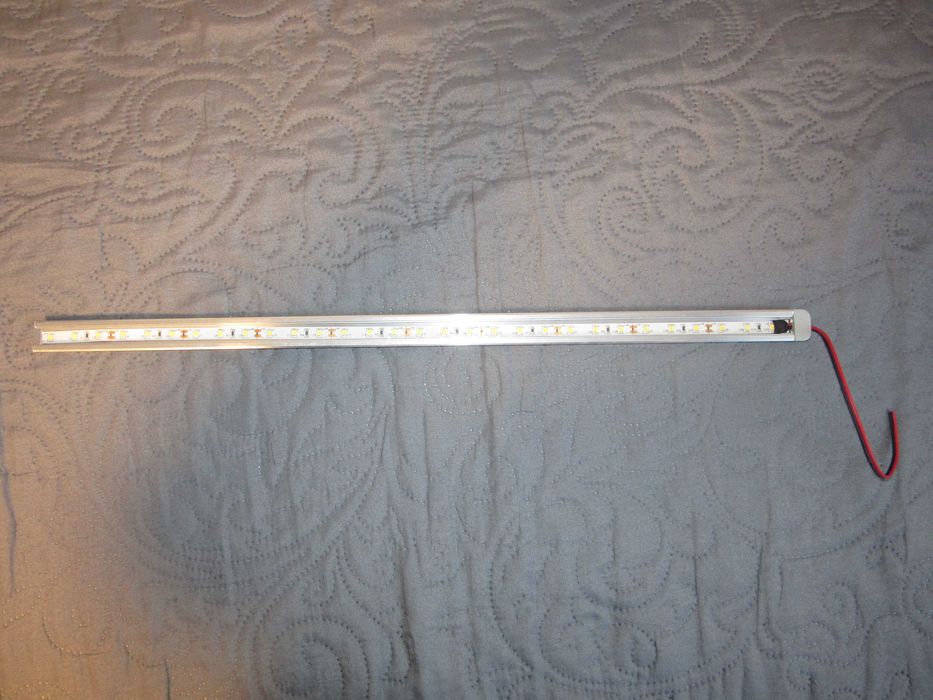 Listwy LED schodowe aluminiowe 50 cm wpuszczane