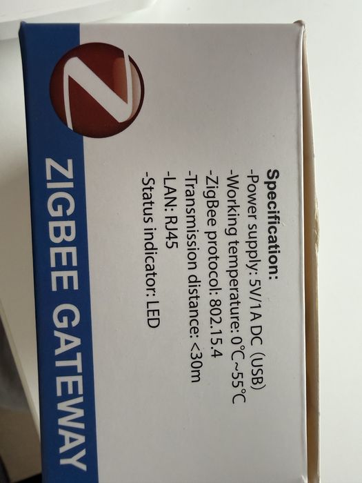 Centralka Gateway Zigbee RTX ZGL1 Tuya Smart Life