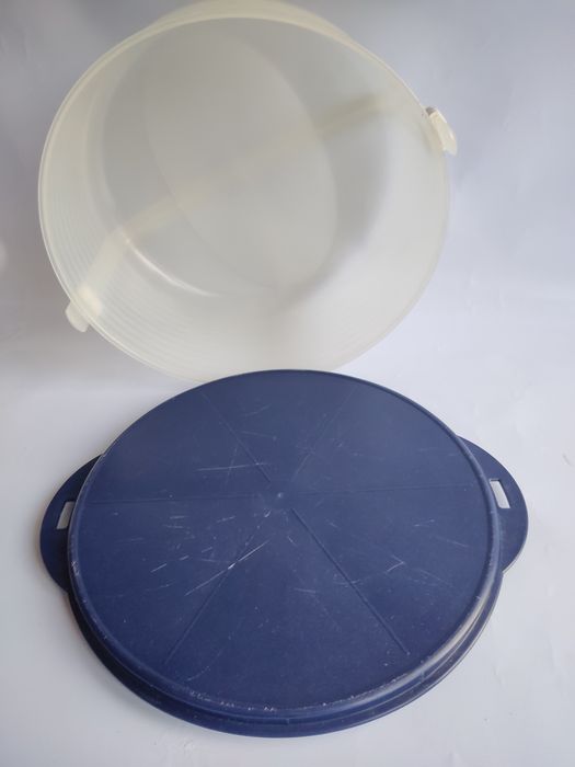 Caixa para transporte de bolos / tartes / quiches
