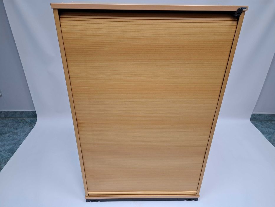 Szafa biurowa aktowa żaluzjowa Kinnarps 3 oh buk naturalny- duża ilość