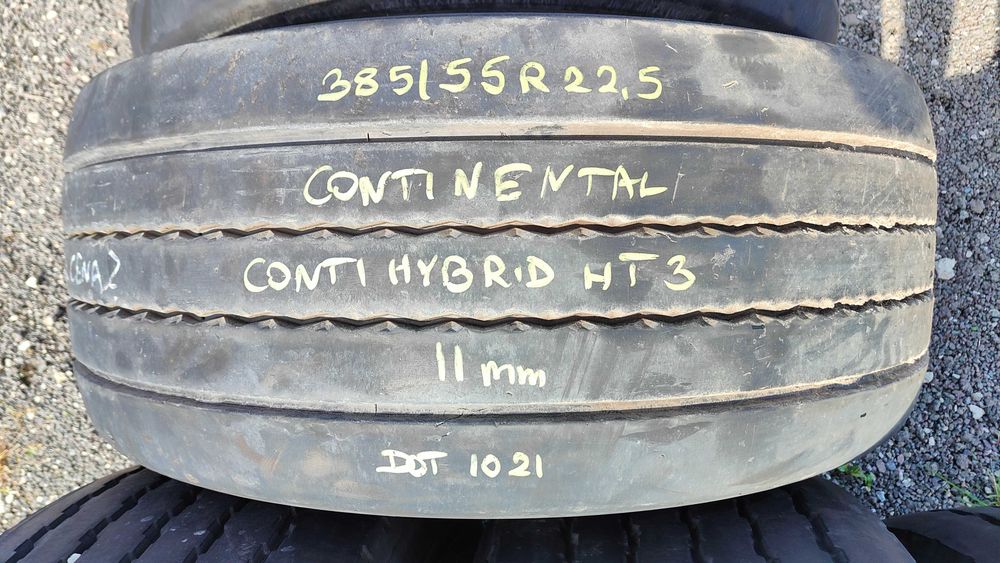Opony 385/55R22,5 CONTINENTAL CONTI HYBRID HT3 11mm 2021r x2