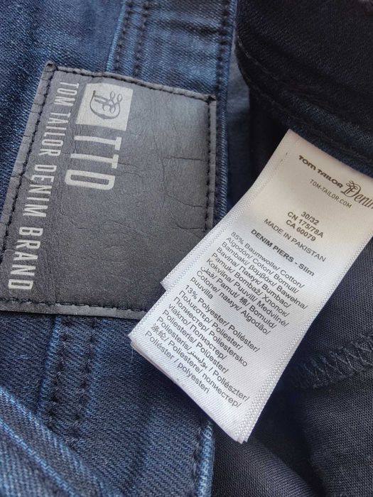 Джинсы Tom Taylor jeans Germany w30 stretch navy.