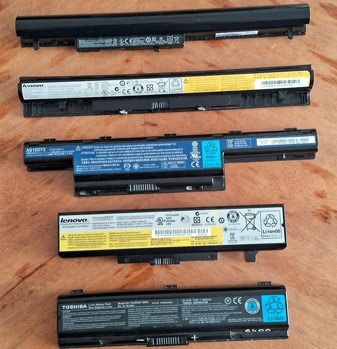 Ремонт батареї ноутбука, перепаковка, прошивка контролера