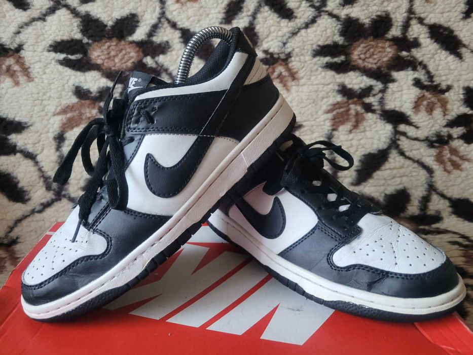 Mega sportowe sneakersy Nike Dunk Low Retro Panda r.38 wkł.24,5 cm