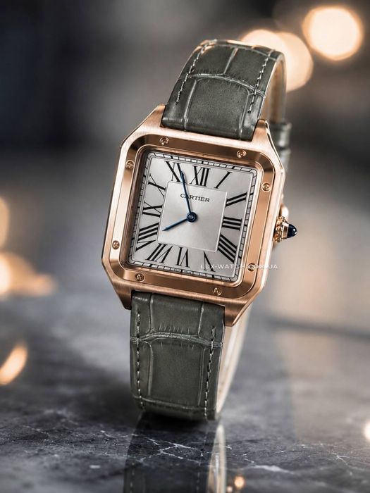 Часы Cartier Santos Dumont годинник