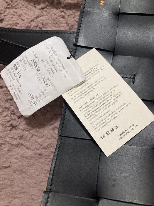 Unikat Torebka Molehill weekender woven przeplatana shopper polska