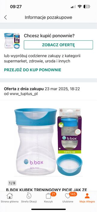 Sprzedam BBox kubek do picia