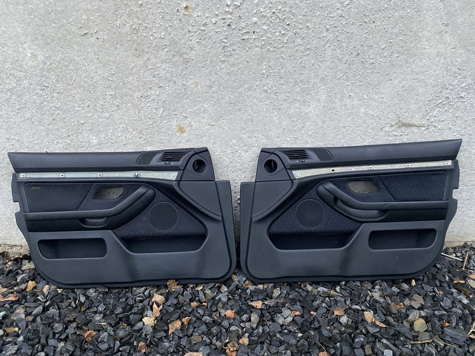 Передні карти БМВ е39 Тканина Карти в двері передні трапчаніBMW e39