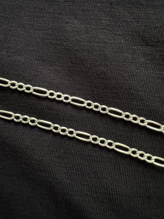 Срібний браслет фігаро