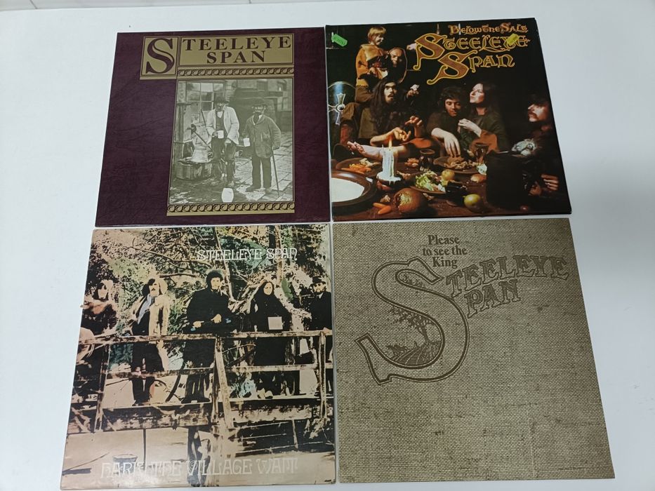 STEELEYE SPAN: Discografia até 1989 - 14 álbuns {discos de vinil}