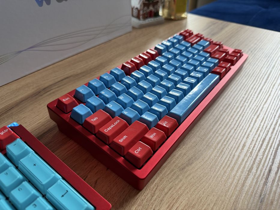 Klawiatura mechaniczna custom PMO Wave75 pro gamingowa CERAKEYS vertex