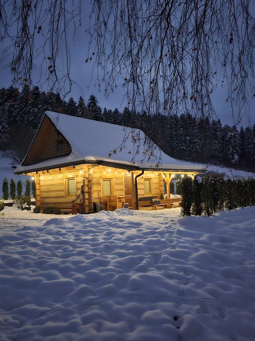 Domek w górach z jacuzzi i sauną /Jodłowa Chata - Myślenice Zarabie