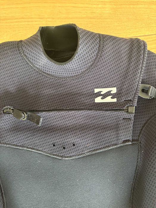 Wetsuit Billabong Women Furnace Natural 4/3mm - 8 / como NOVO!