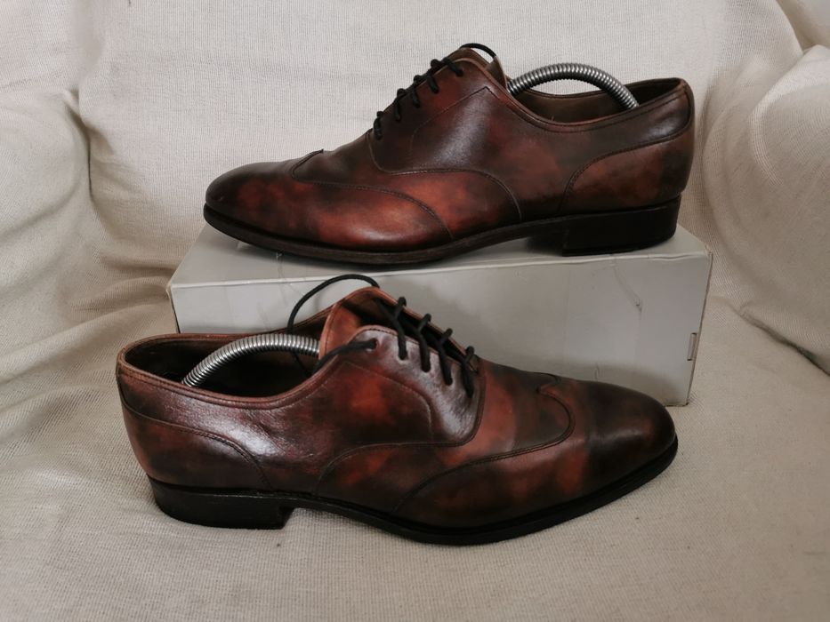Carmina Shoemakers Mallorca Oxford Simpson luksusowe półbuty