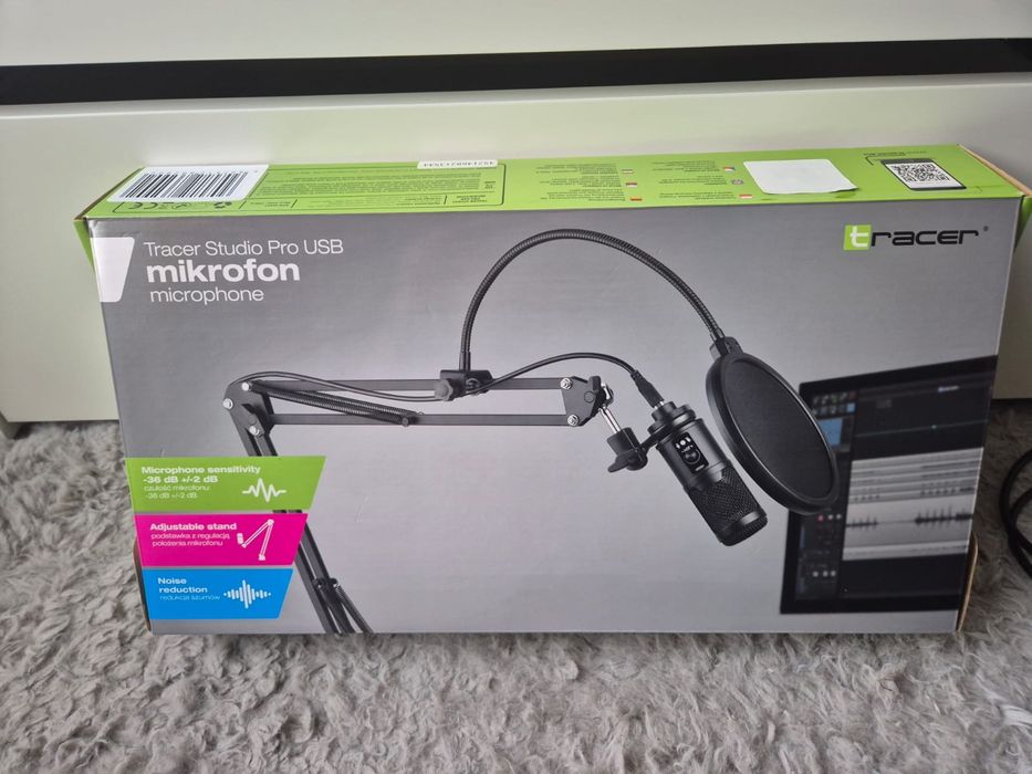Mikrofon TRACER Studio Pro Kardionalny