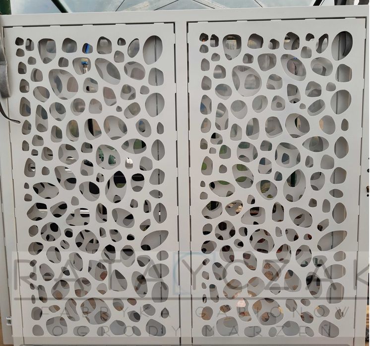 Panel Przęsło Ogrodzenie Nowoczesne CNC Laser Wycinane 1,20m