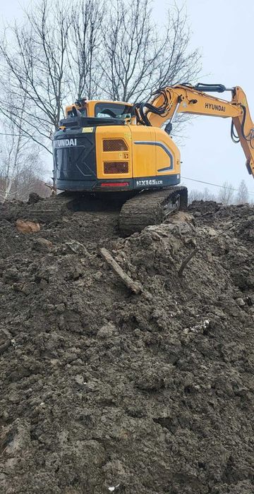 Usługi koparka gasienicowa 15,5t wieliczka kraków,dobczyce,myślenice