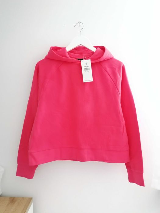 4f Nowa Bluza S/36 z kapturem różowa Softshell kurtka bluzka