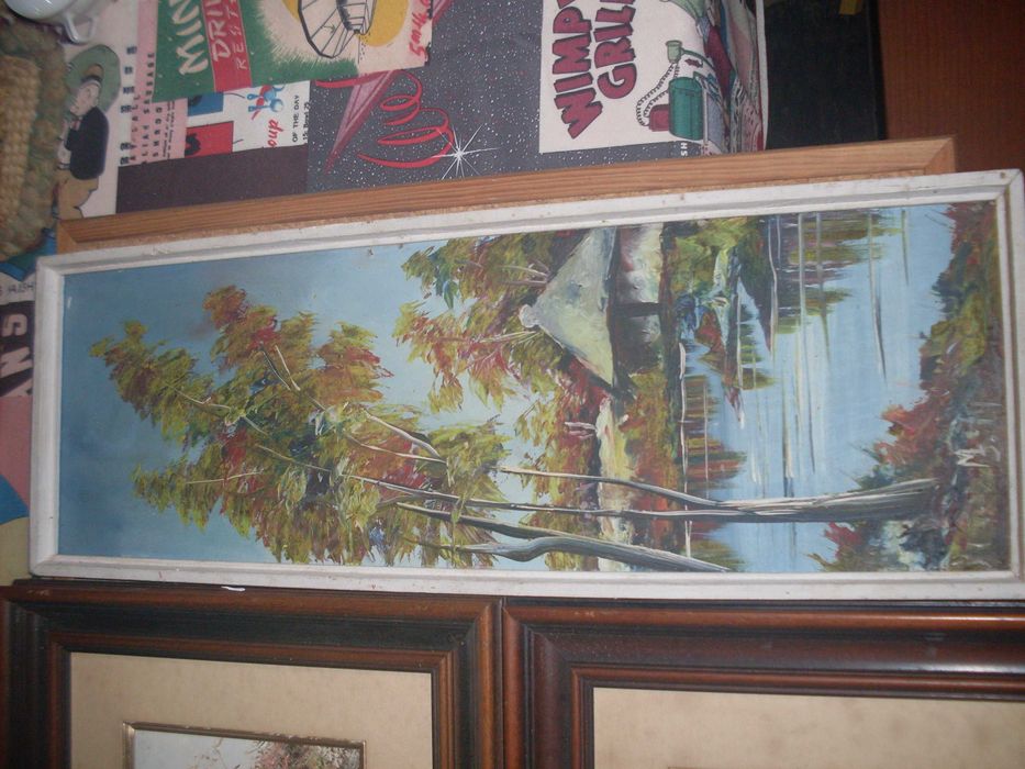 Quadros antigos pinturas originais diversos
