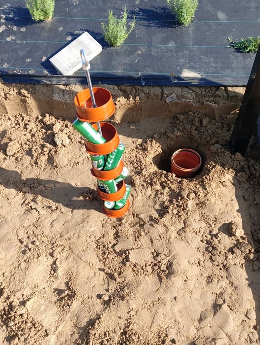 Lodówka ogrodowa do ziemi pcv 1 5 puszek 0,5l lub 12 sztuk butelkowych