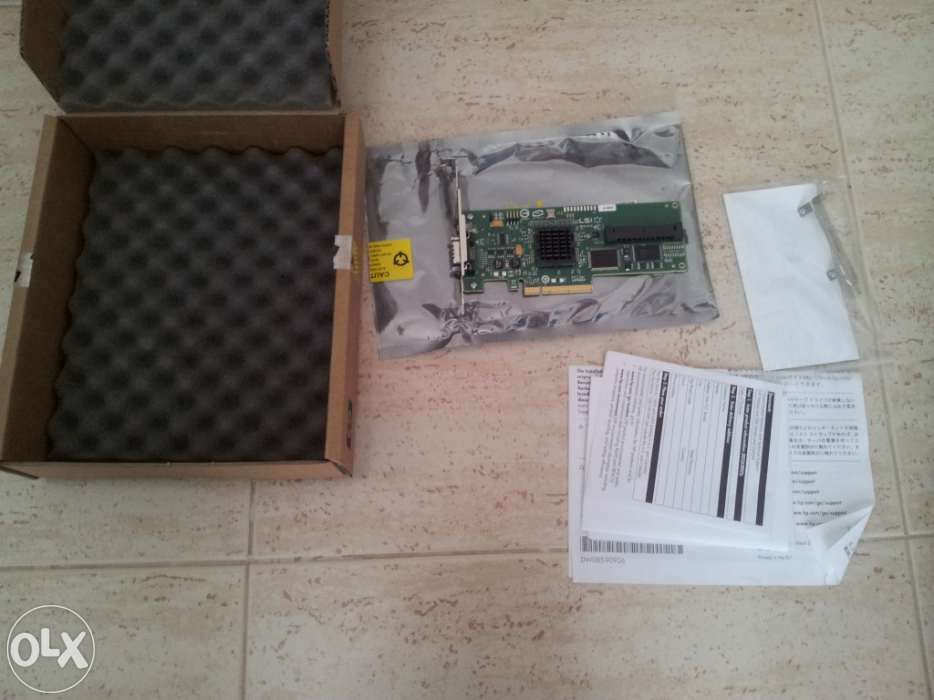 Placa controladora host bus adapter hp sc44ge sas64585238096002122
