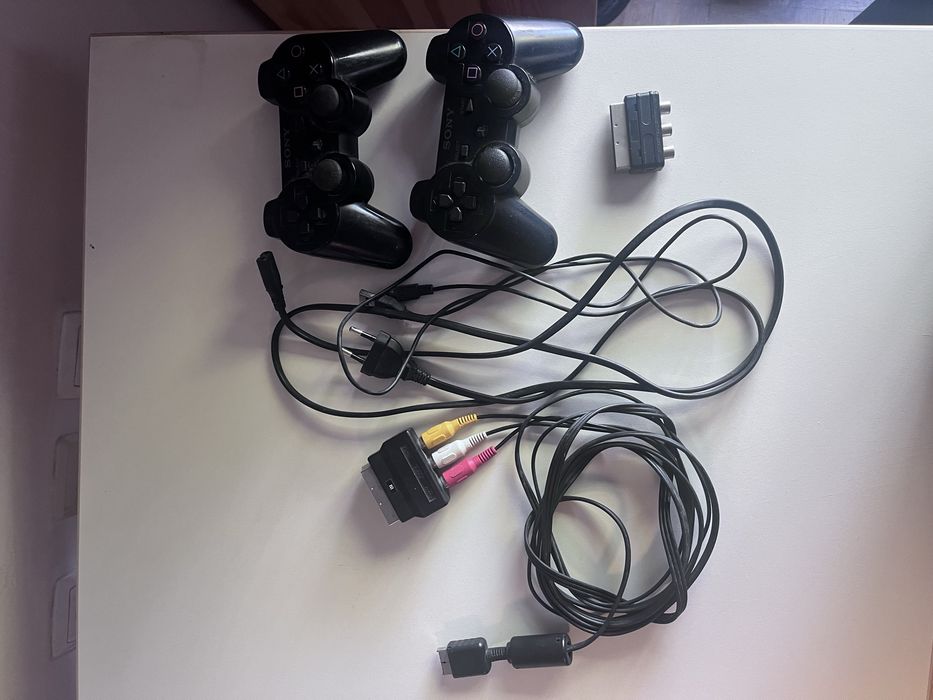 PlayStation 2 com jogo
