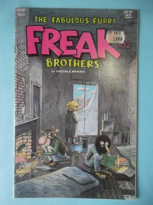 FREAK BROTHERS Gilbert Shelton 6 comics vintage
