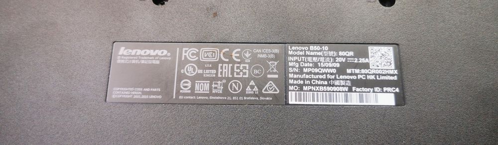 laptop Lenovo B50-10 Stan wzorowy
