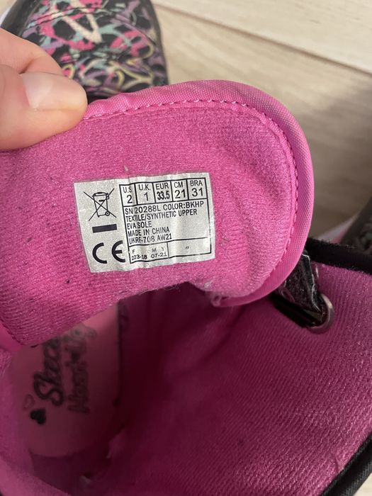 Ботінки Skechers черевики весна 21см