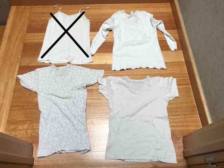 4 Camisolas interiores