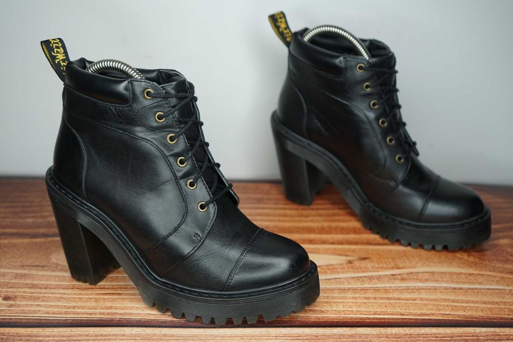 Dr.Martens_1460_ Botki Trzewiki Glany Damskie Obcas Buty_37_23.5 cm