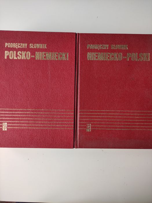 Podręczny słownik polsko niemiecki niemiecko polski 2 tomy  książka