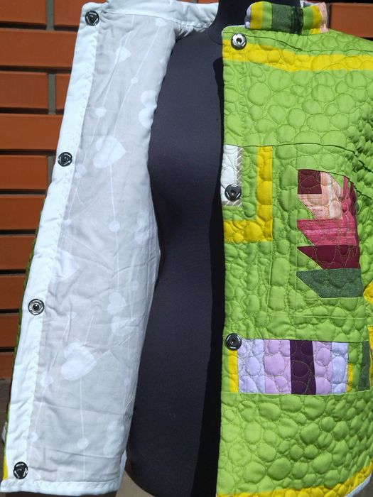 Жакет печворк (клаптиикове шиття)