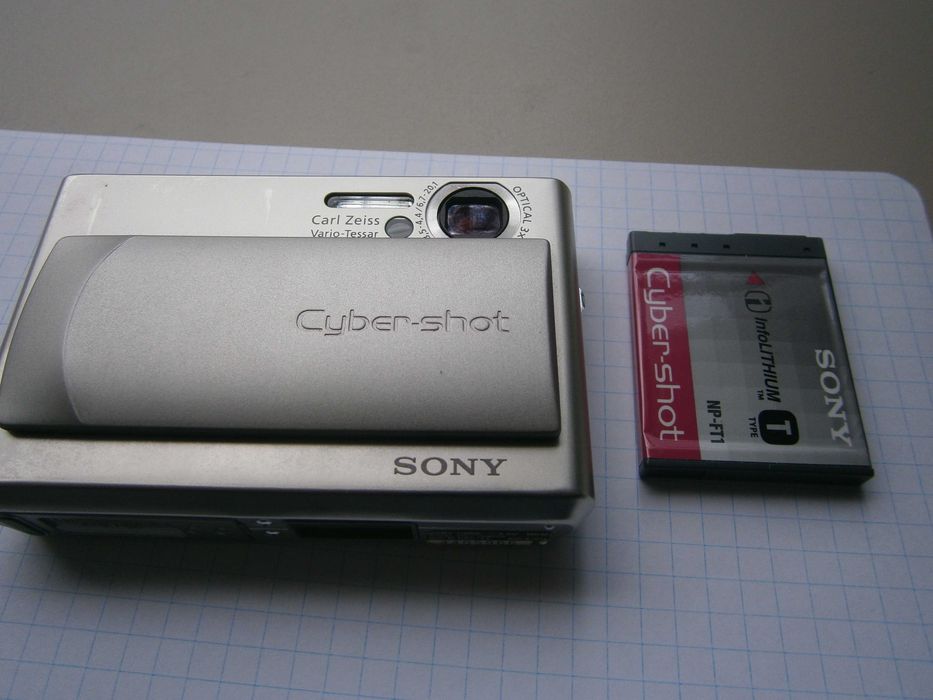 Camera fotográfica Sony DSC T1 para peças