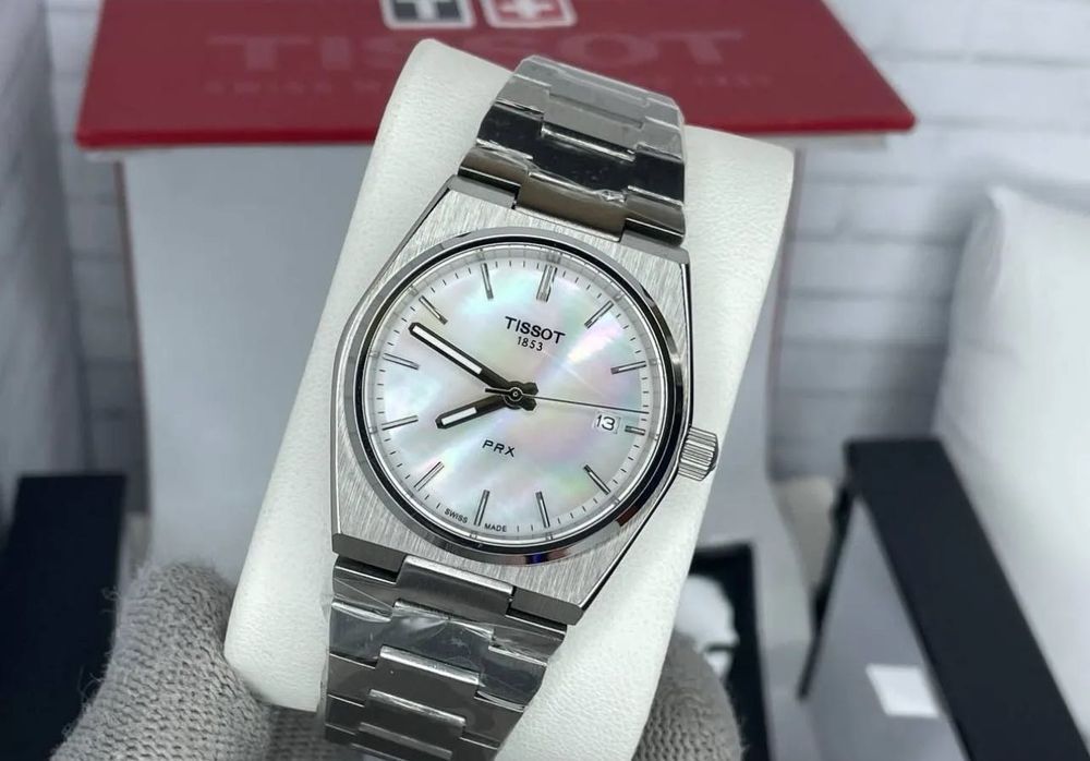 Женские часы Tissot PRX White жіночий годинник На Подарок