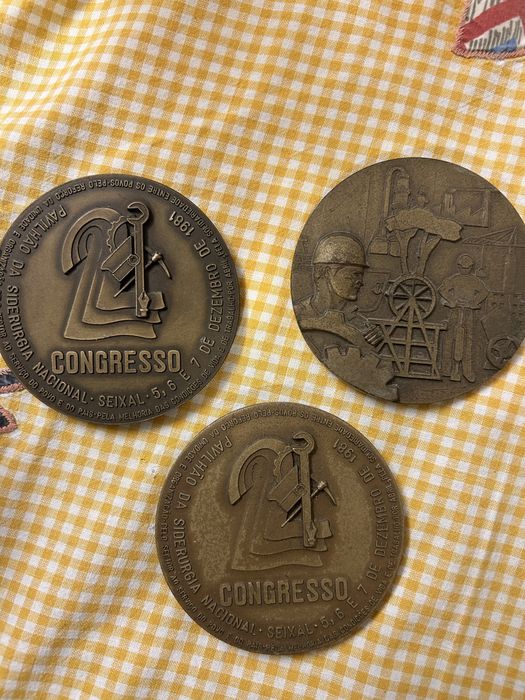 Medalhas de Bronze Antigas SEIXAL