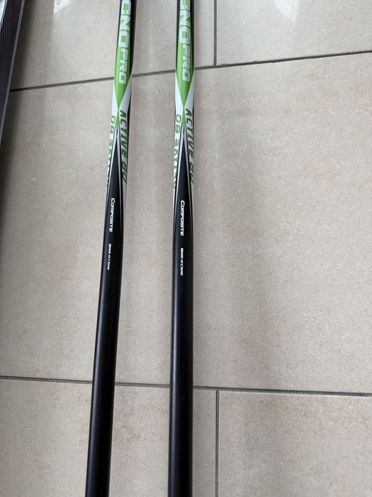 Narty biegowe Salomon XL193 + kijki composite 155