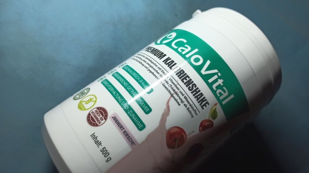 CaloVital Jogurt Cherry 500g odżywka made in Germany