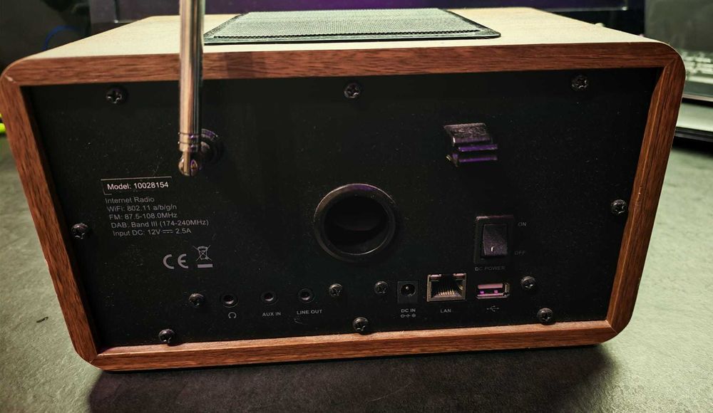 AUNA Connect 150  Wi-Fi Spotify Connect Dab/Dab+/FM  USB AUXin