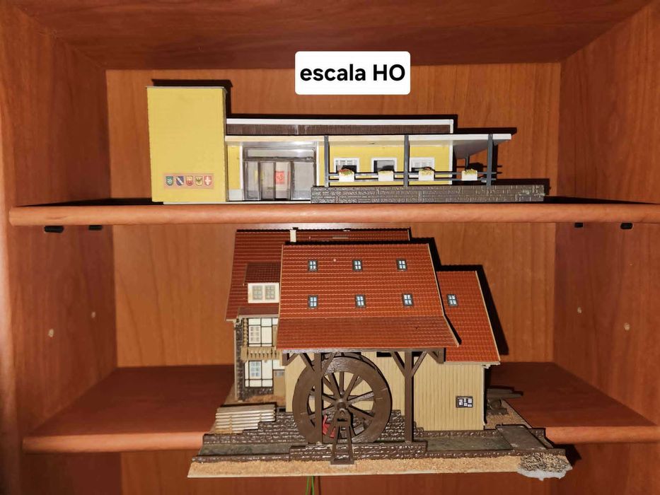 Casas grandes escala HO modelismo